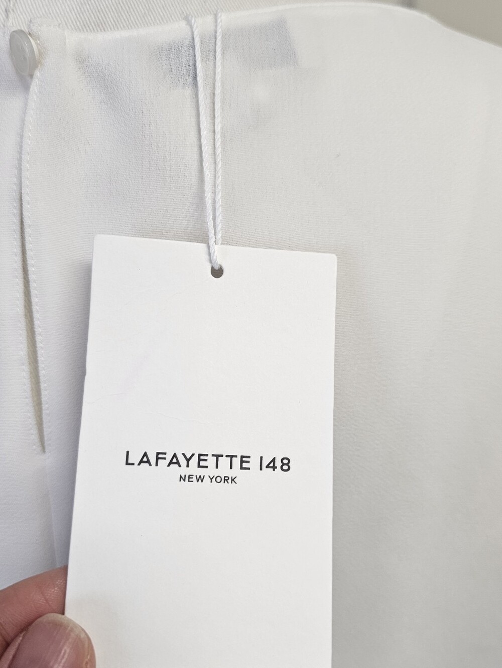 New Lafayette 148 New York Cloud Puff-Sleeve Blouse Size S - Picture 5 of 10
